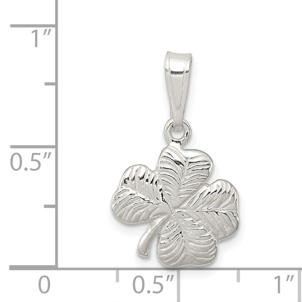 Sterlingsilber 4-leaf Klee Charm