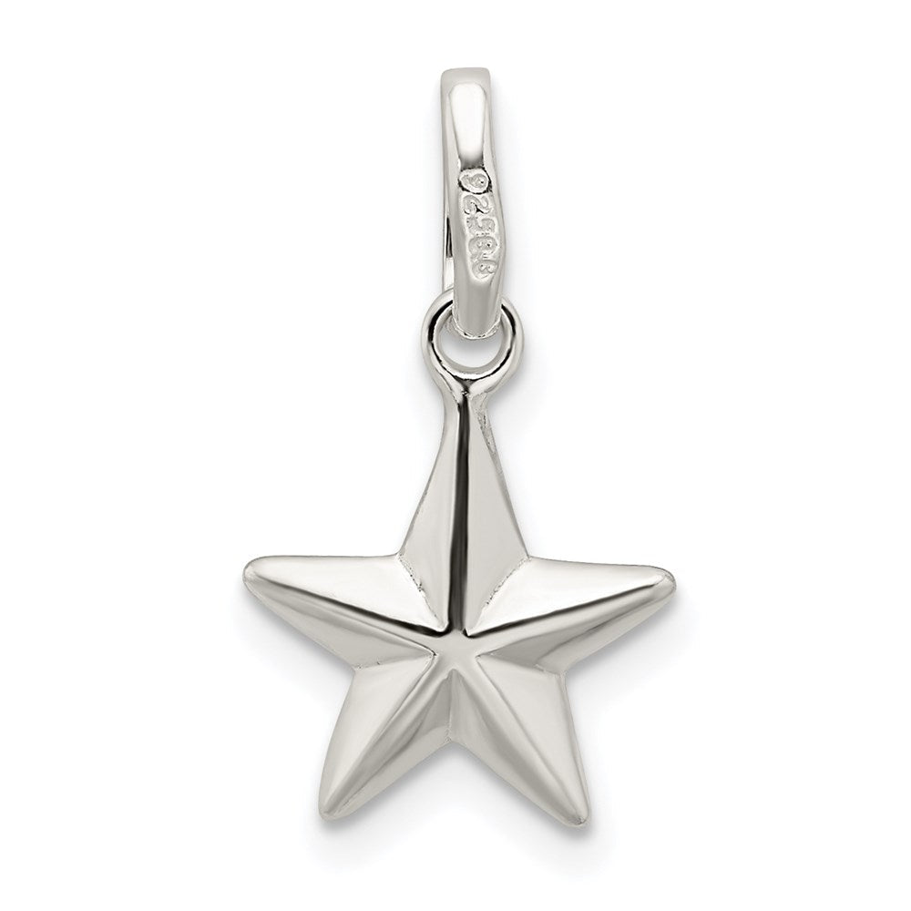 Sterlingsilber Stern Charm