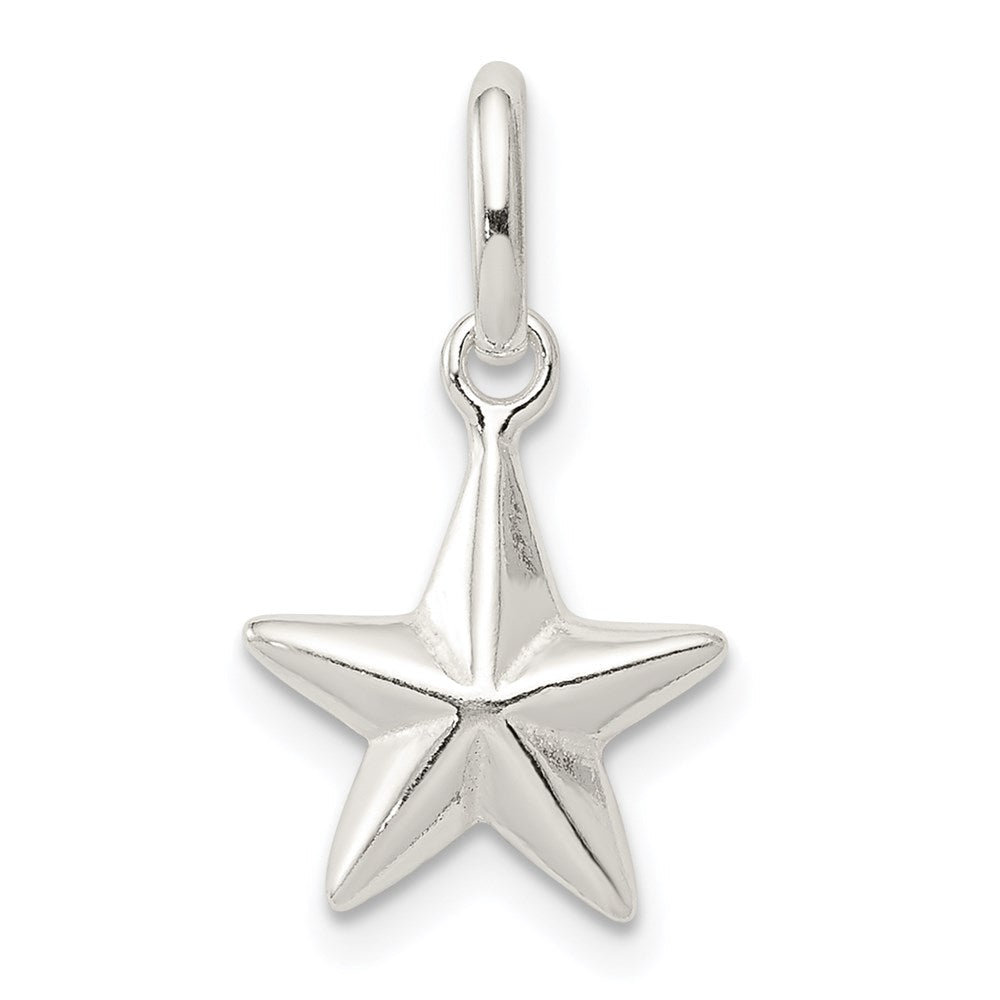 Sterlingsilber Stern Charm
