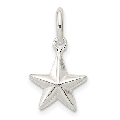 Sterlingsilber Stern Charm