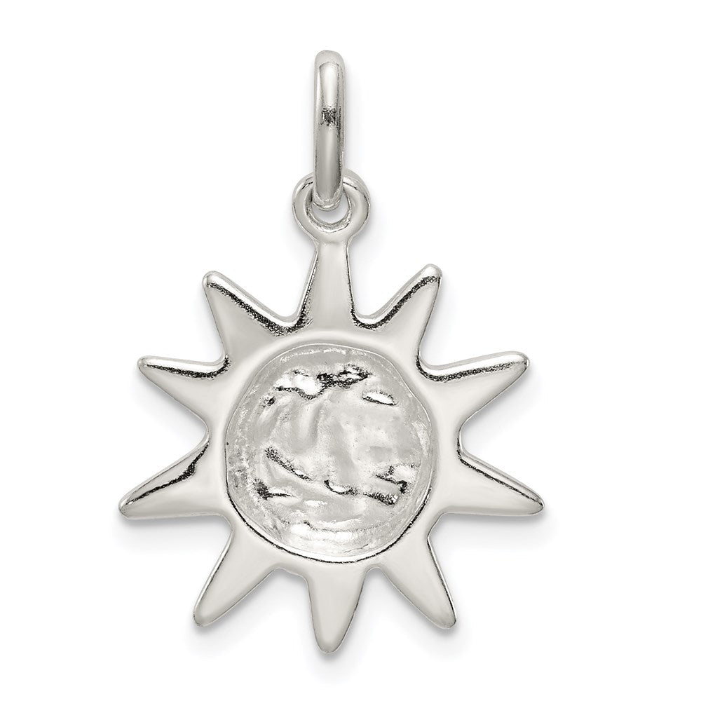 Sterlingsilber Sonne Charm