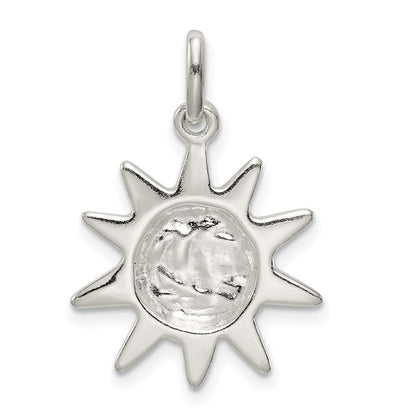 Sterlingsilber Sonne Charm