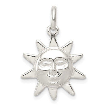 Sterlingsilber Sonne Charm