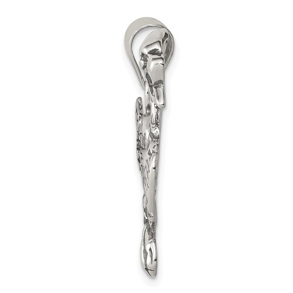 Sterlingsilber Antikisiert Drache Charm
