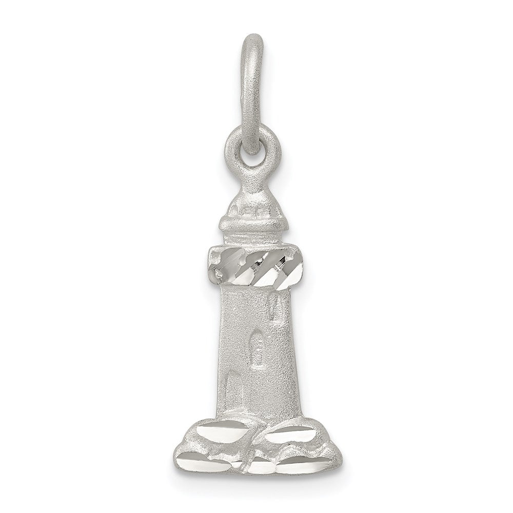 Sterlingsilber Leuchtturm Charm