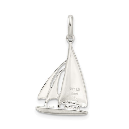 Sterlingsilber Segelboot Charm