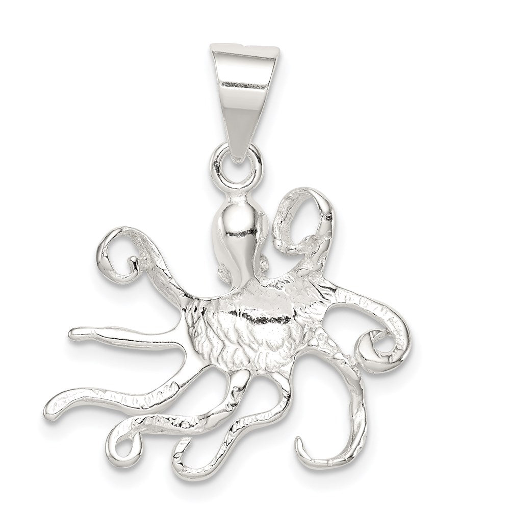 Sterlingsilber Octopus Charm