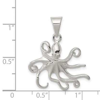 Sterlingsilber Octopus Charm