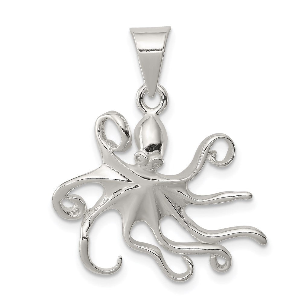 Sterlingsilber Octopus Charm