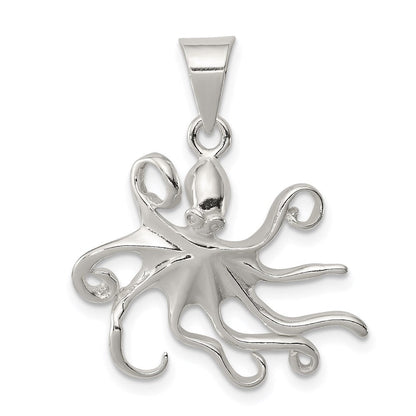 Sterlingsilber Octopus Charm