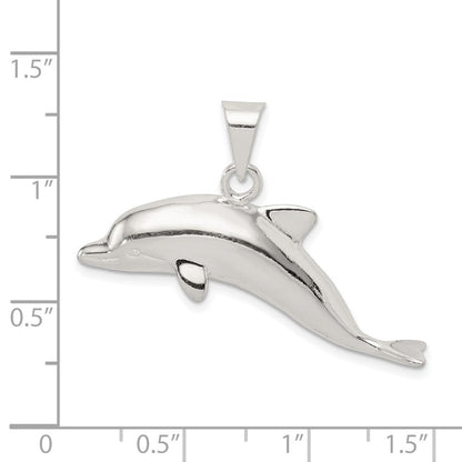 Sterlingsilber Delfin Anhänger