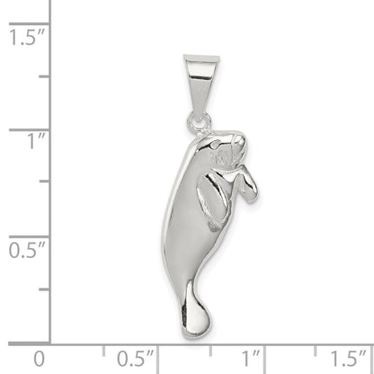 Sterlingsilber Manatee Charm