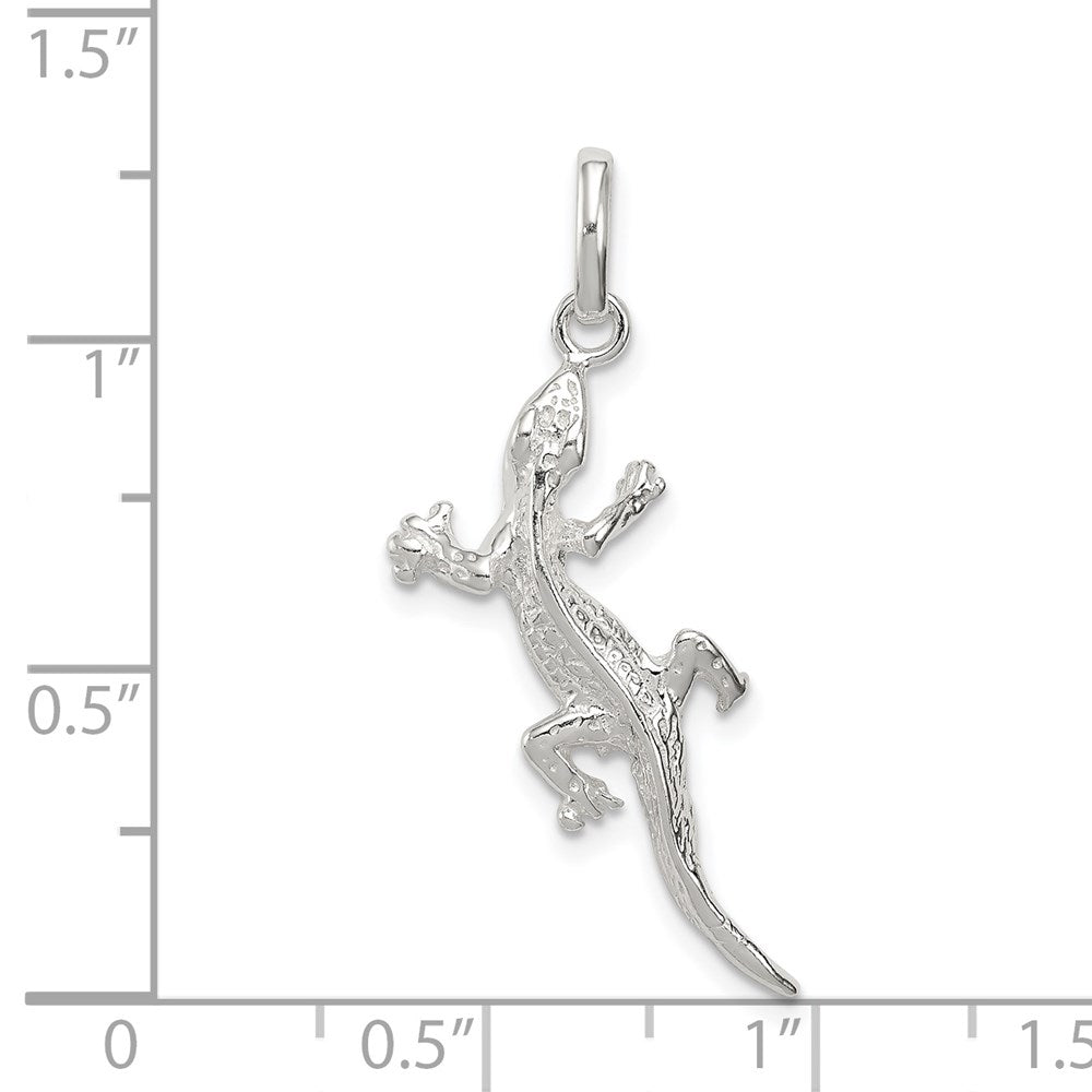 Sterlingsilber Lizard Charm