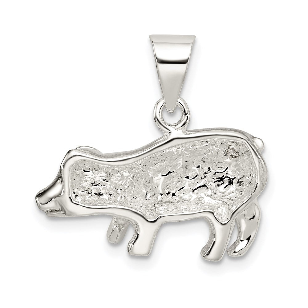 Sterlingsilber Pig Charm