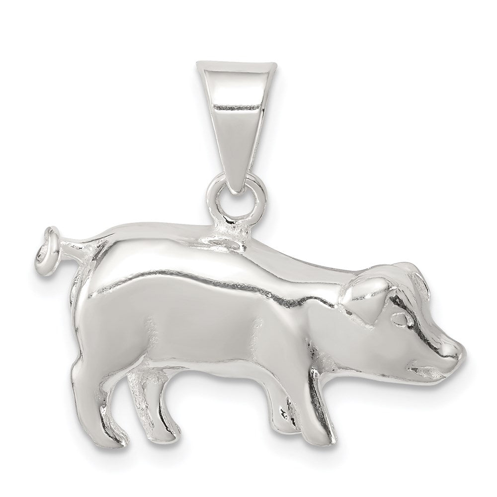 Sterlingsilber Pig Charm