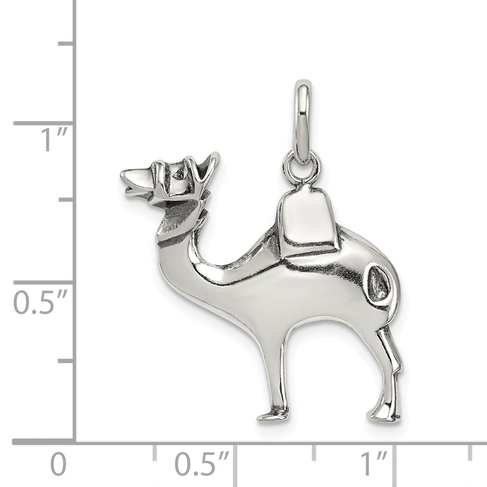 Sterlingsilber Antikisiert Camel Charm