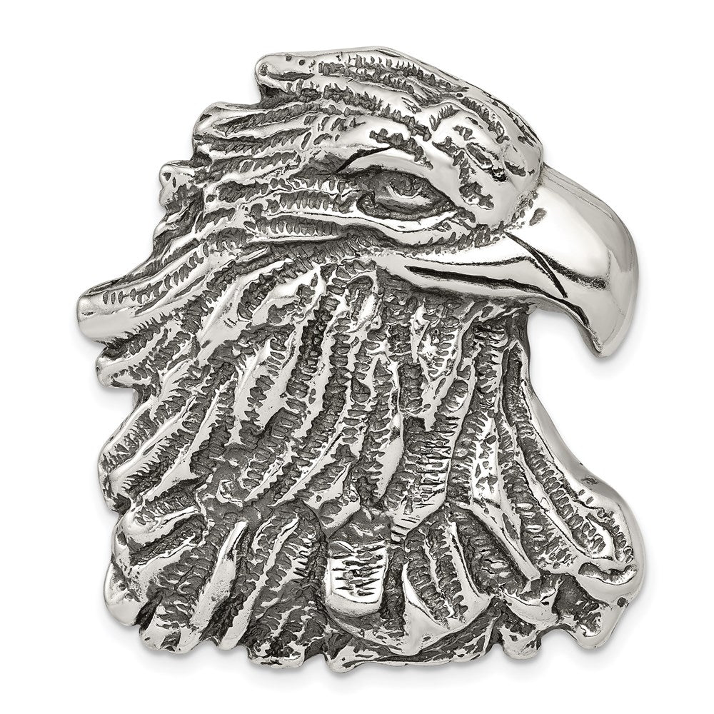 Sterlingsilber Antikisiert Adler Kopf Anhänger