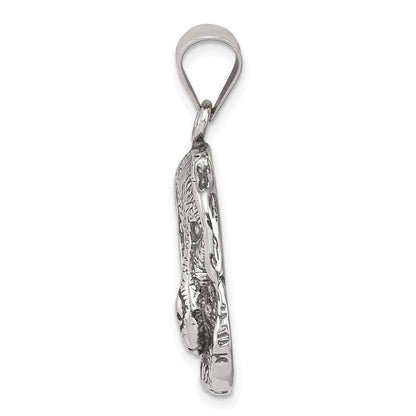 Sterlingsilber Antikisiert Hund Charm