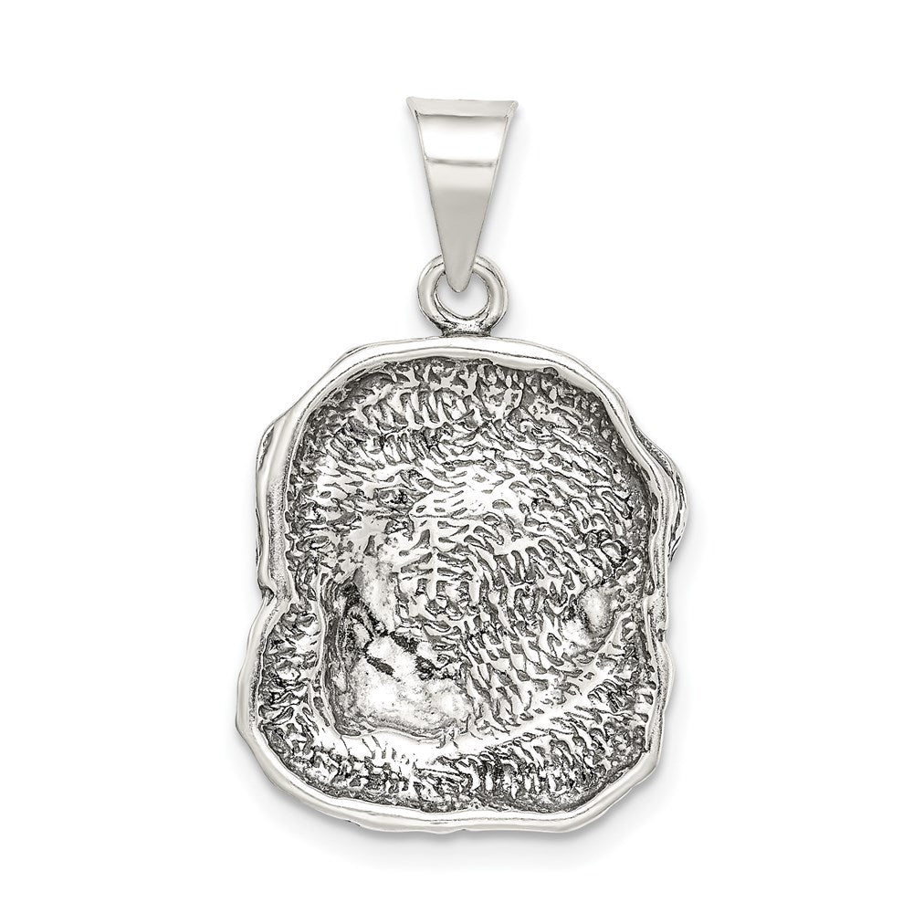 Sterlingsilber Antikisiert Hund Charm