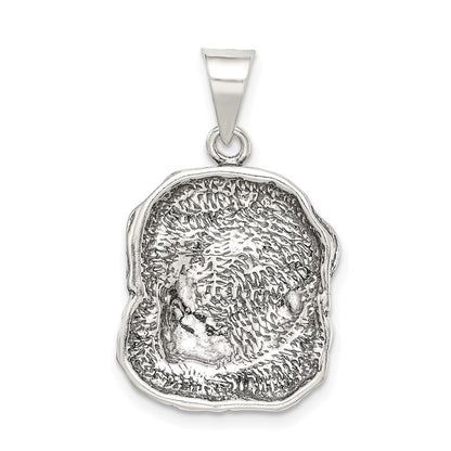 Sterlingsilber Antikisiert Hund Charm