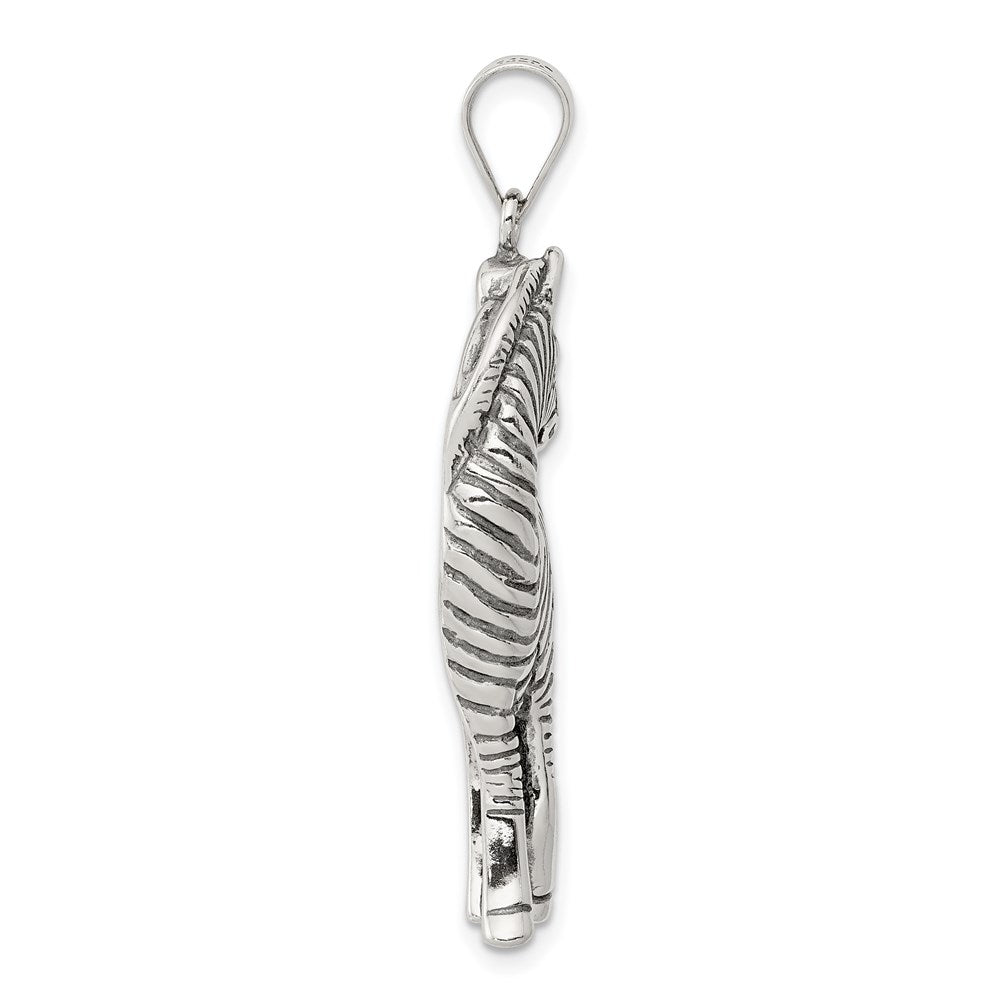 Sterlingsilber Antikisiert Zebra Anhänger