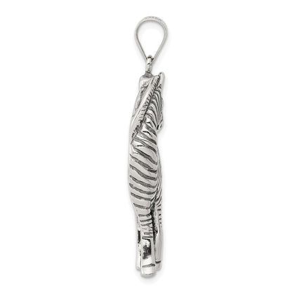 Sterlingsilber Antikisiert Zebra Anhänger