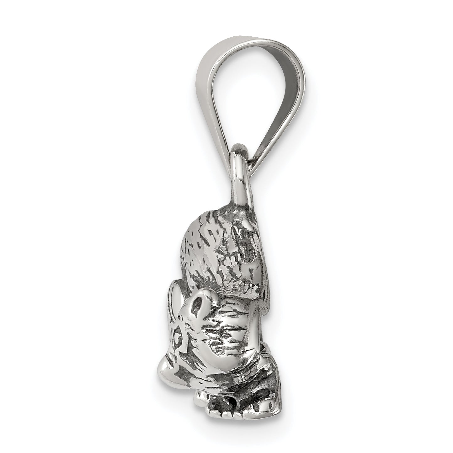 Sterlingsilber Antikisiert Raccoon Charm