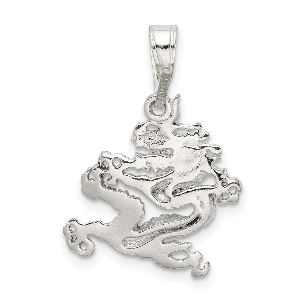 Sterlingsilber Drache Anhänger