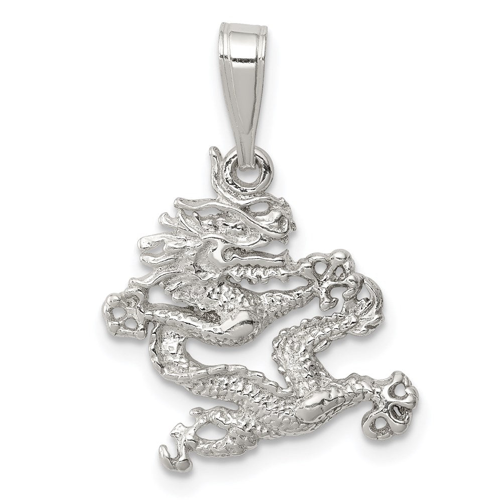 Sterlingsilber Drache Anhänger