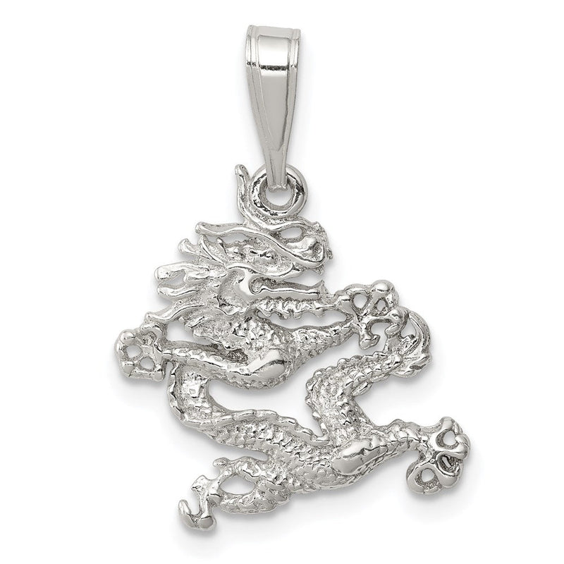 Sterlingsilber Drache Anhänger