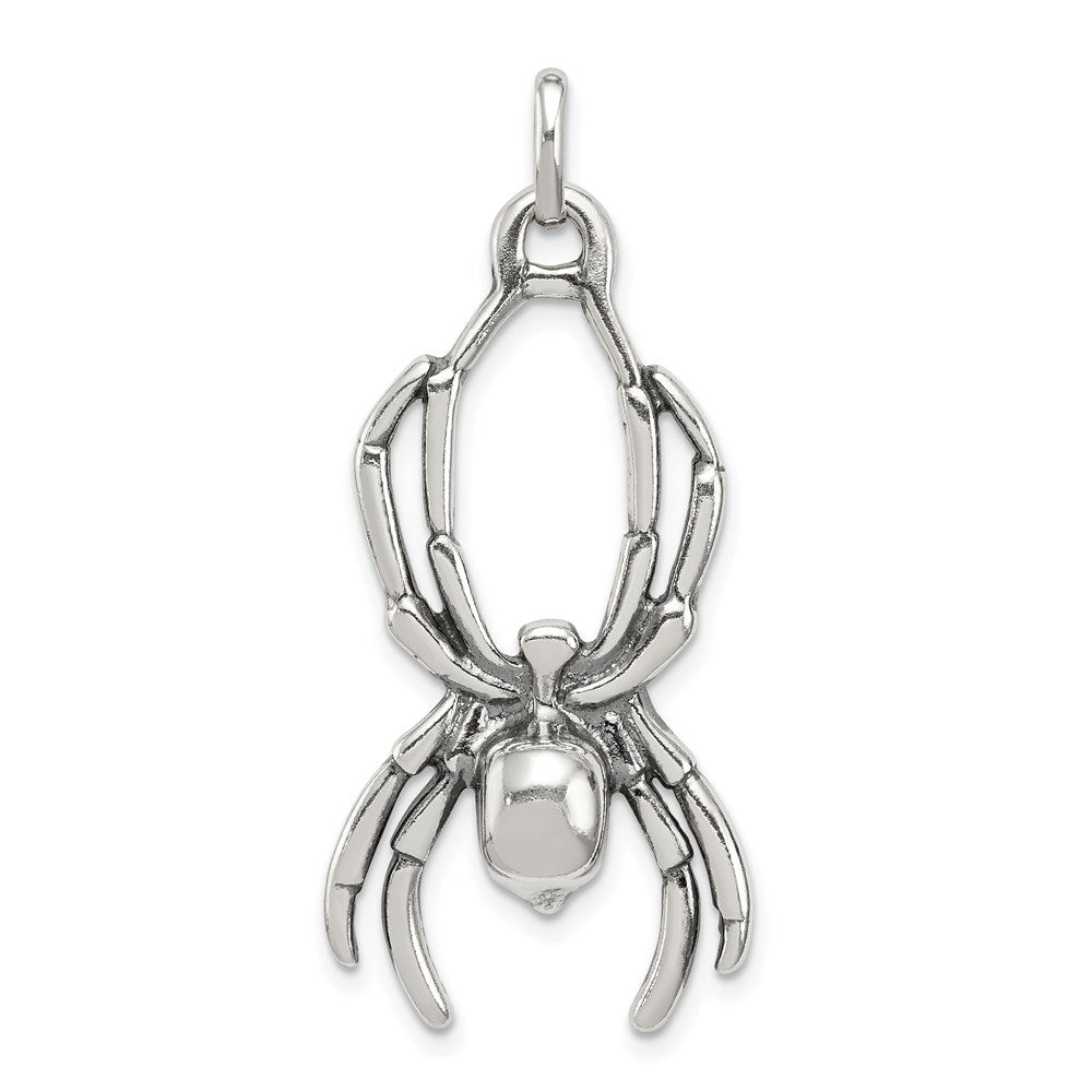 Sterlingsilber Antikisiert Spider Anhänger