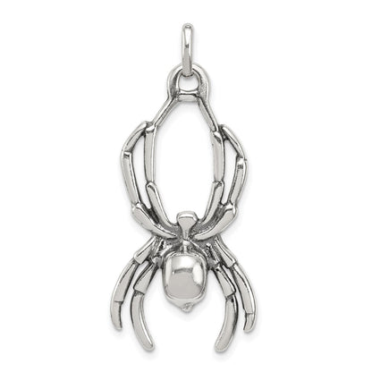 Sterlingsilber Antikisiert Spider Anhänger