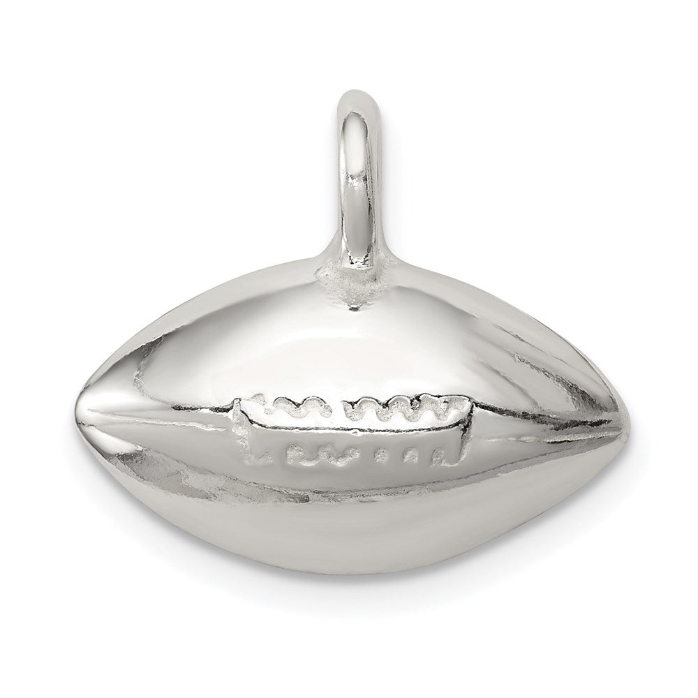 Sterlingsilber Football Anhänger