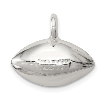 Sterlingsilber Football Anhänger
