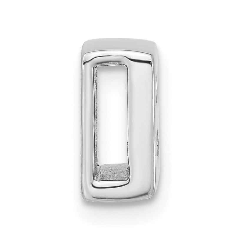 Sterlingsilber Poliert B Initiale Anhänger