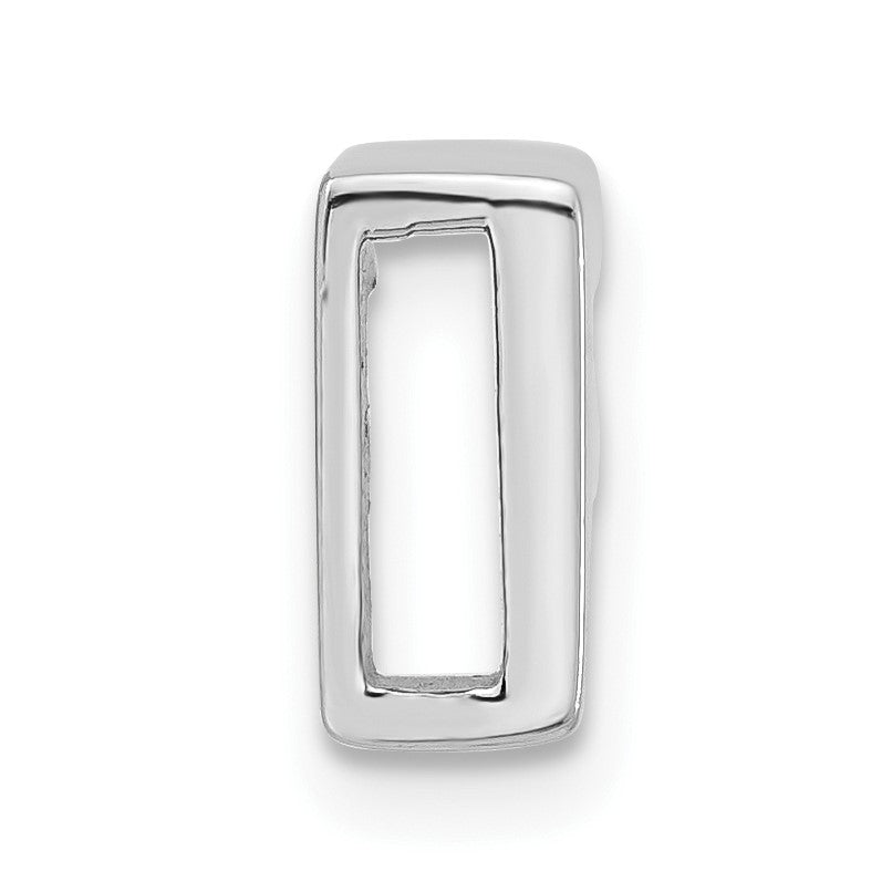 Sterlingsilber Poliert F Initiale Anhänger