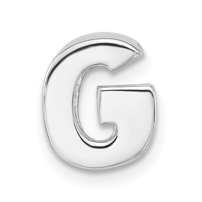 Sterlingsilber Poliert G Initiale Anhänger