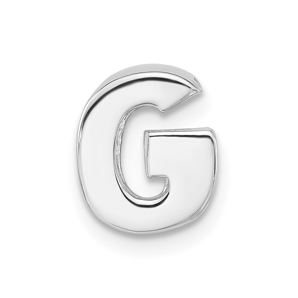Sterlingsilber Poliert G Initiale Anhänger