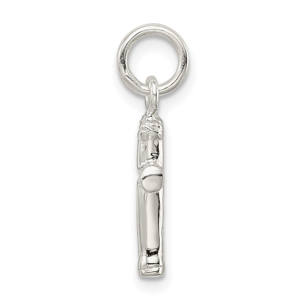 Sterlingsilber Kreuz Charm