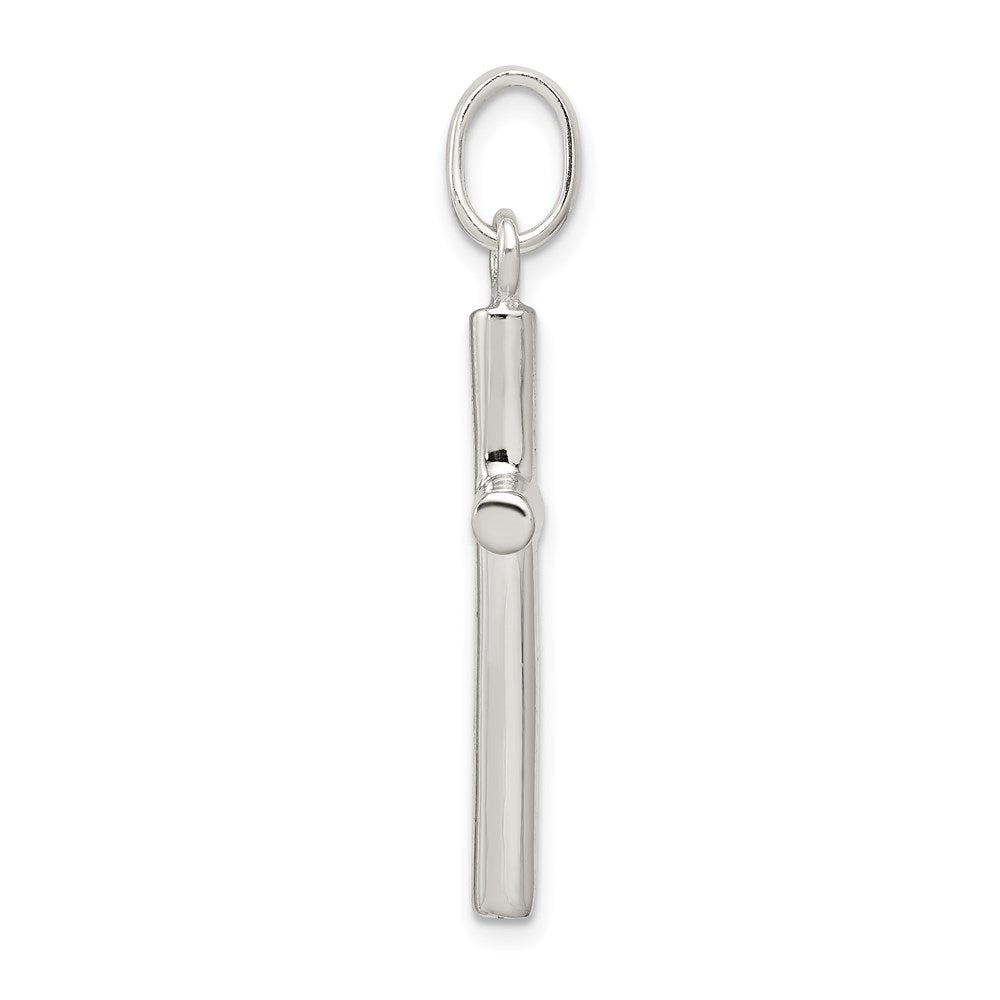 Sterlingsilber Lateinisch Kreuz Anhänger