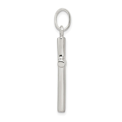 Sterlingsilber Lateinisch Kreuz Anhänger