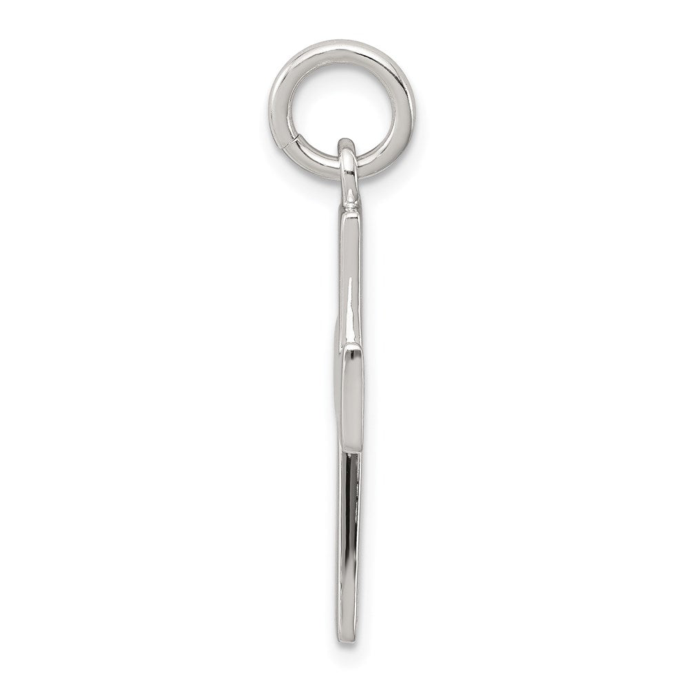 Sterlingsilber Lateinisch Kreuz Charm