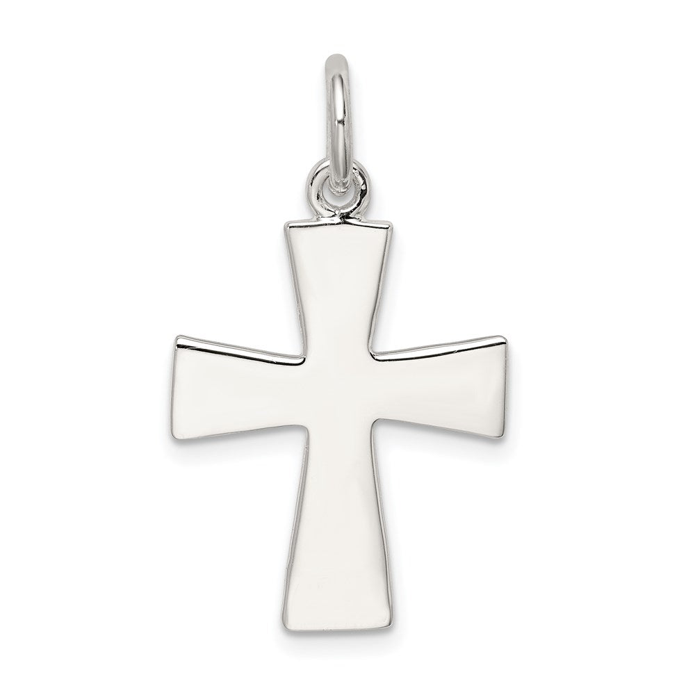 Sterlingsilber Lateinisch Kreuz Charm