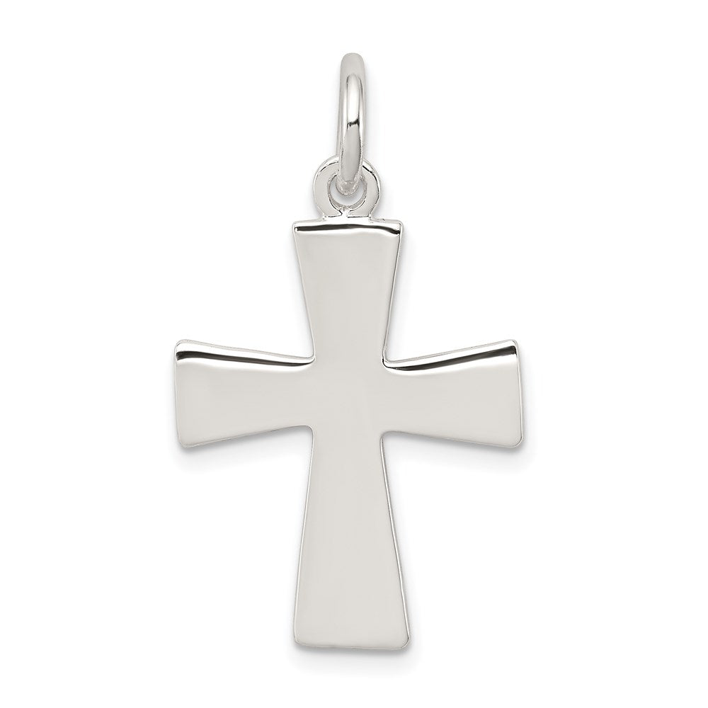 Sterlingsilber Lateinisch Kreuz Charm
