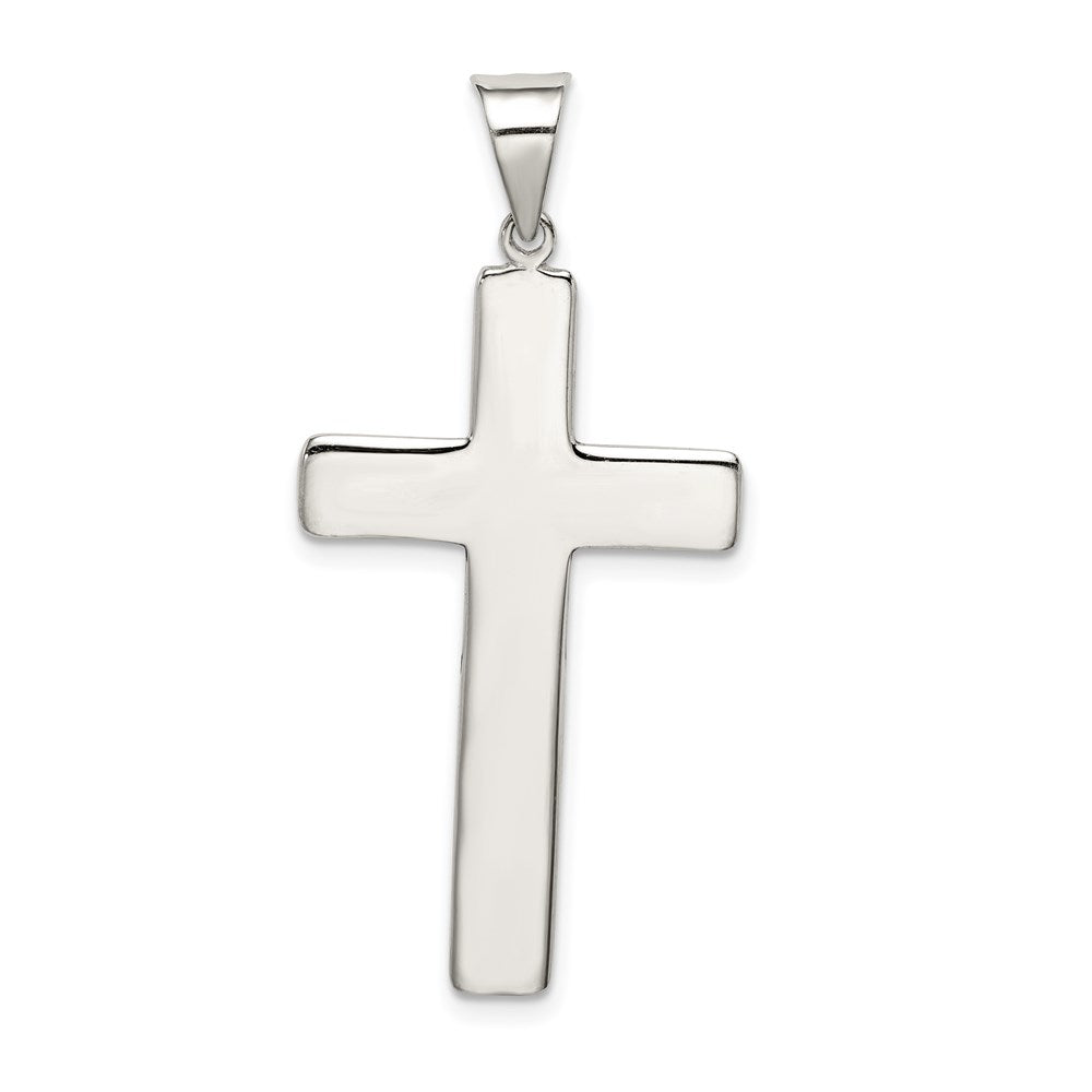 Sterlingsilber Lateinisch Kreuz Anhänger