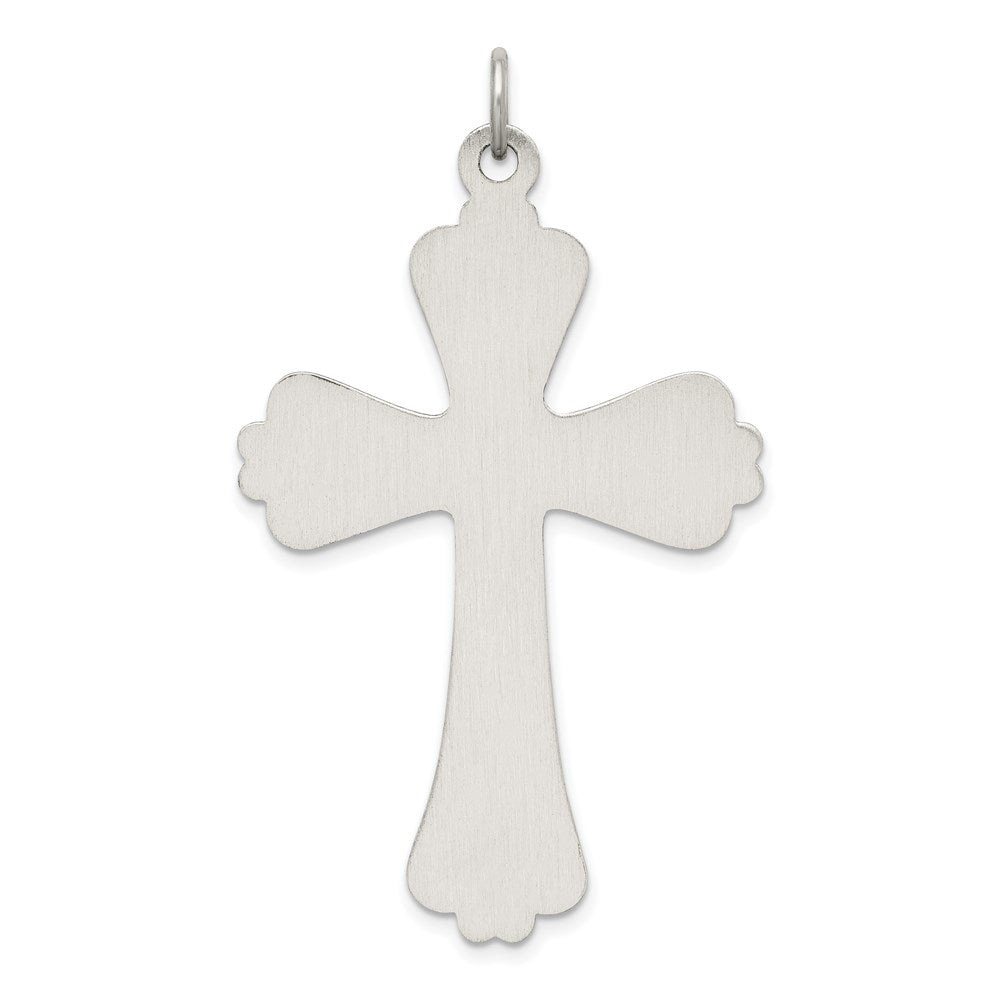 Sterlingsilber Antikisiert Kreuz Charm