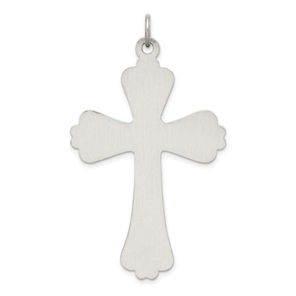 Sterlingsilber Antikisiert Kreuz Charm