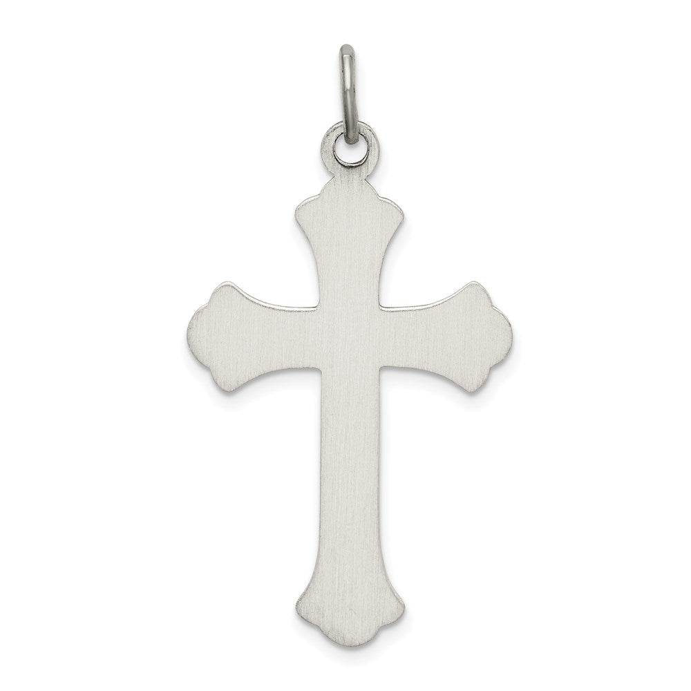Sterlingsilber Antikisiert Kreuz Anhänger
