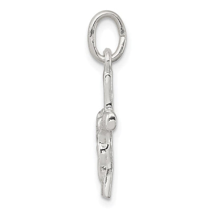 Sterlingsilber Klein Kruzifix Charm