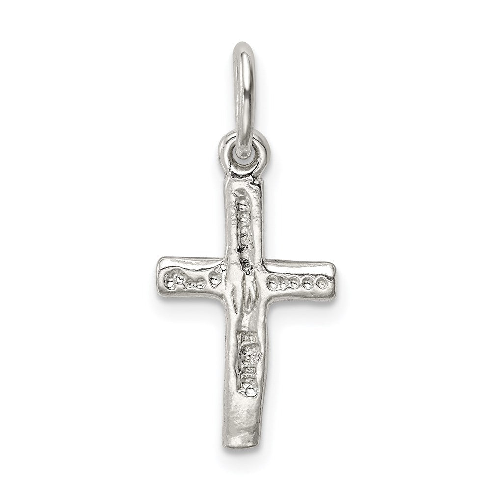 Sterlingsilber Klein Kruzifix Charm